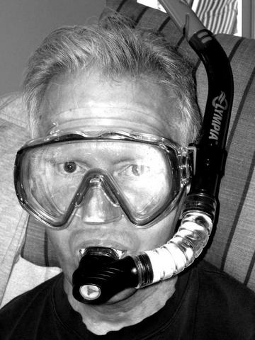 Parker with Diving Equipment, 2010.