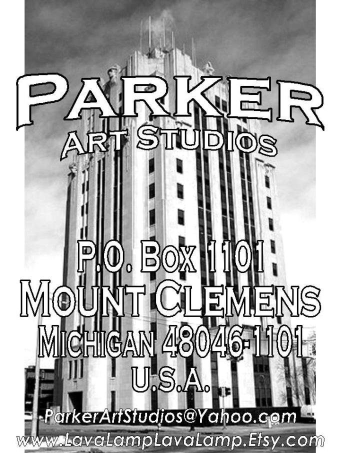 Parker Art Studios, Promotional Postcard, 2010.